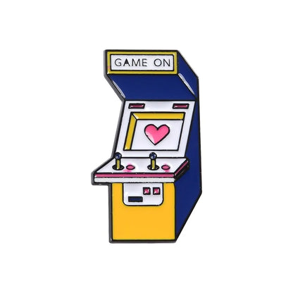 Retro Arcade Game Pins