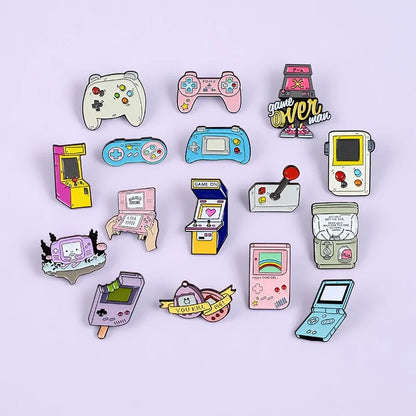Retro Arcade Game Pins