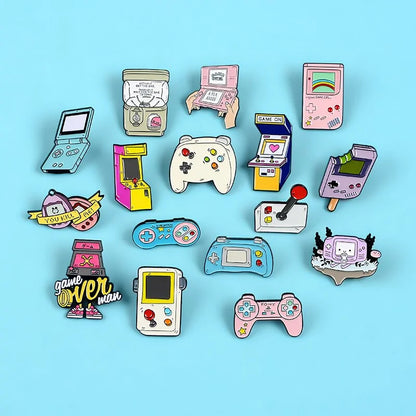 Retro Arcade Game Pins