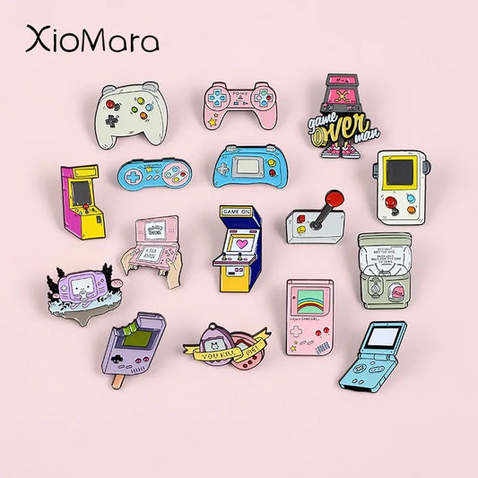 Retro Arcade Game Pins