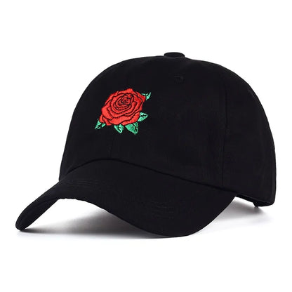 rose baseball hat