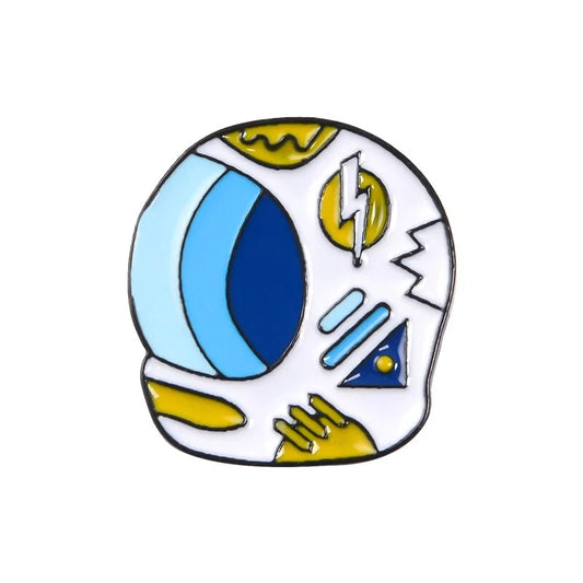 Space Helmet Pin