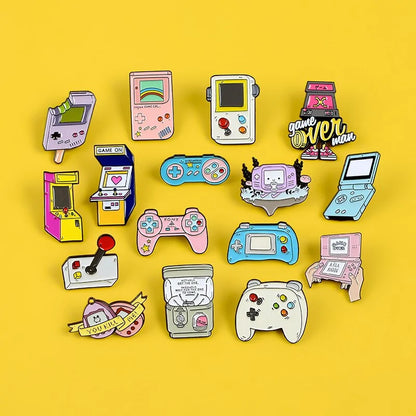 Retro Arcade Game Pins